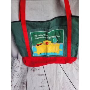 Vintage Teacher Tote Bag Teachers Have Homework Too Aplica Classroom Design